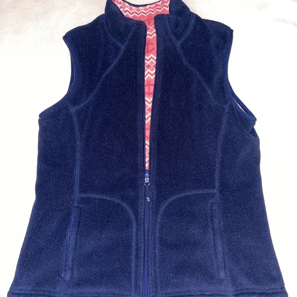 Vineyard Vines Navy and‎ Pink Vest